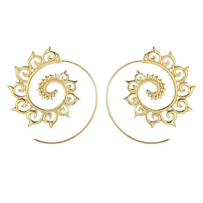 Spiral Hippie Earrings (2 Colors)