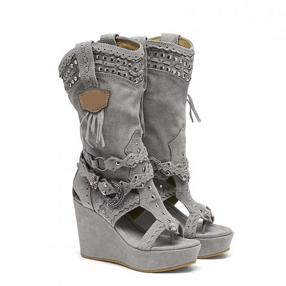 Solielle Cowgirl Wedges