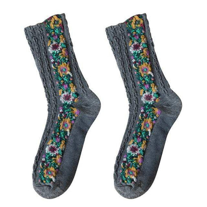 Aviella Floral Warm Socks