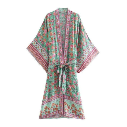 Fabrizia Kimono in Green