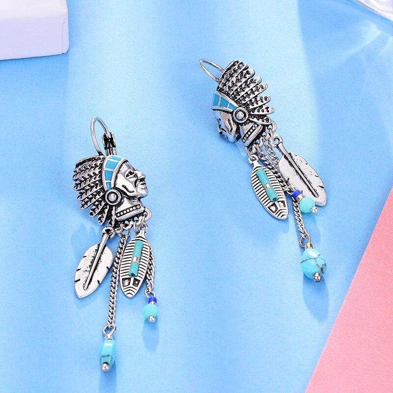 Native American Tassel Earrings