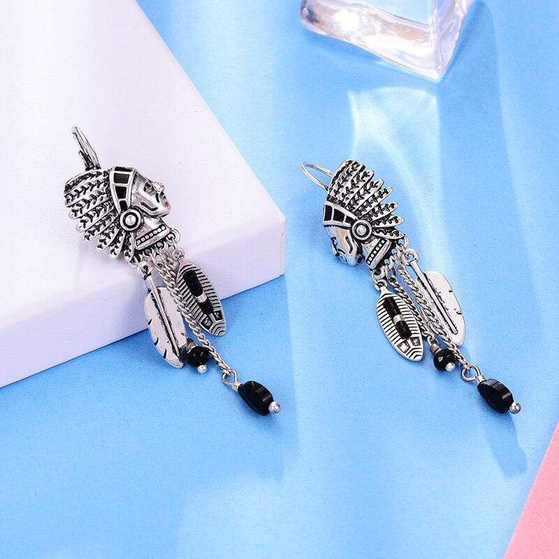 Native American Tassel Earrings