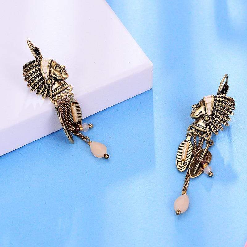 Native American Tassel Earrings