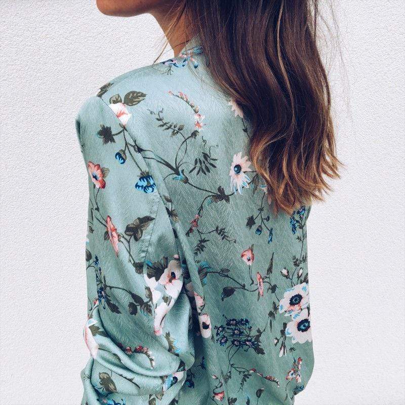 Alisha Floral Bomber Jacket