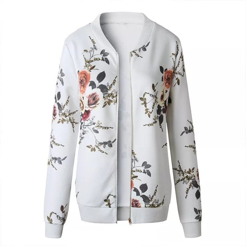 Alisha Floral Bomber Jacket