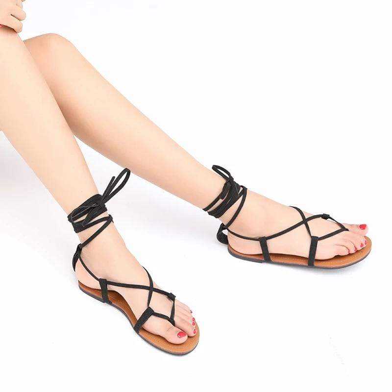 Janaina Lace Up Sandals