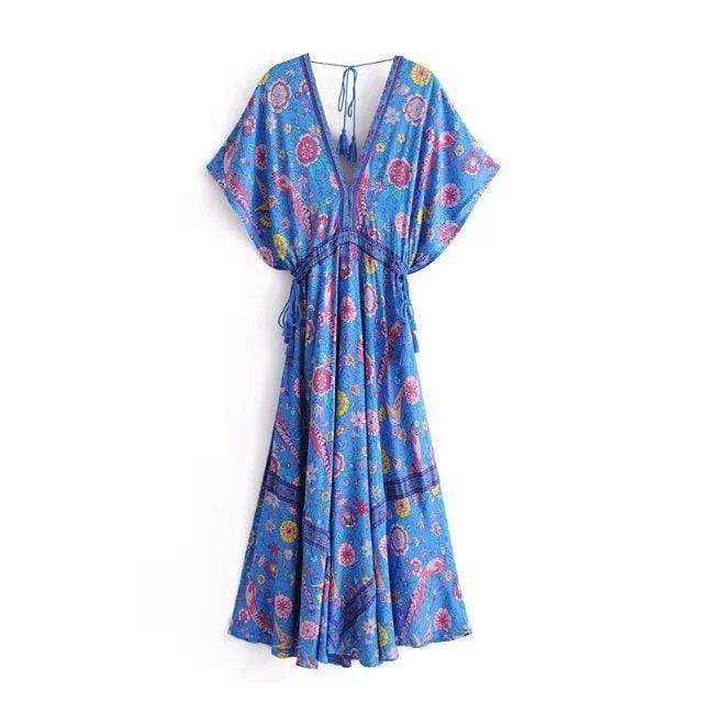 JETTA Maxi Dress - Blue