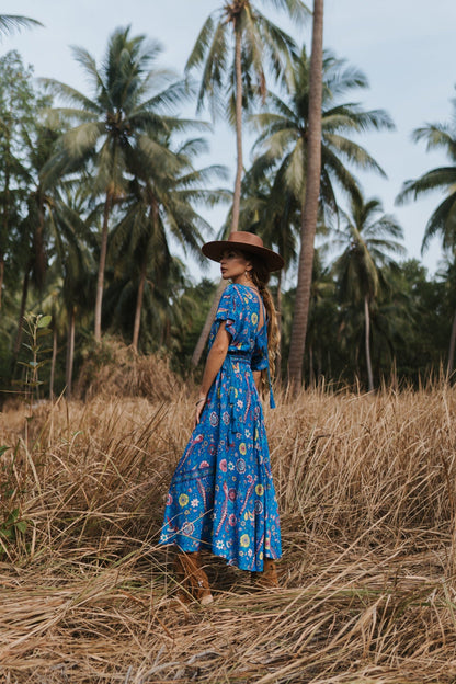 JETTA Maxi Dress - Blue