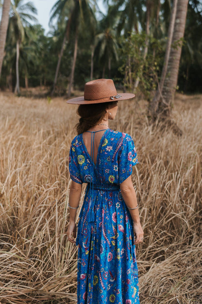 JETTA Maxi Dress - Blue