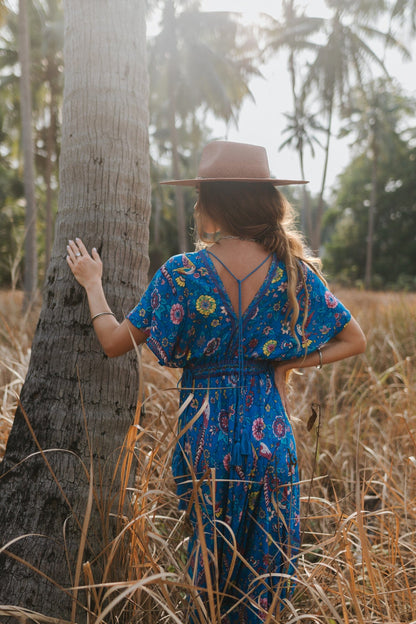 JETTA Maxi Dress - Blue