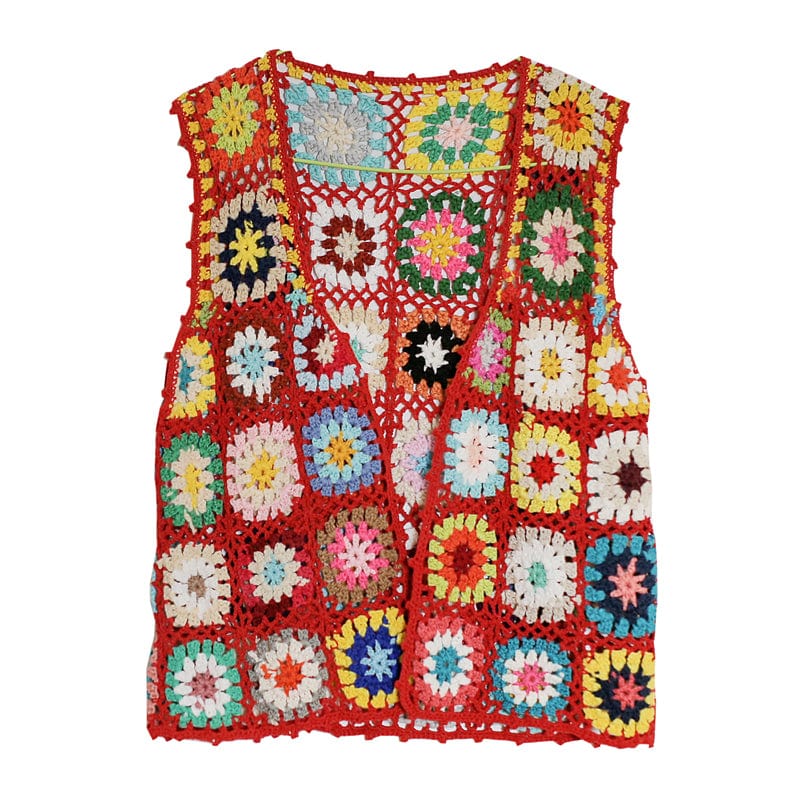 Jobelle Floral Cropped Vest