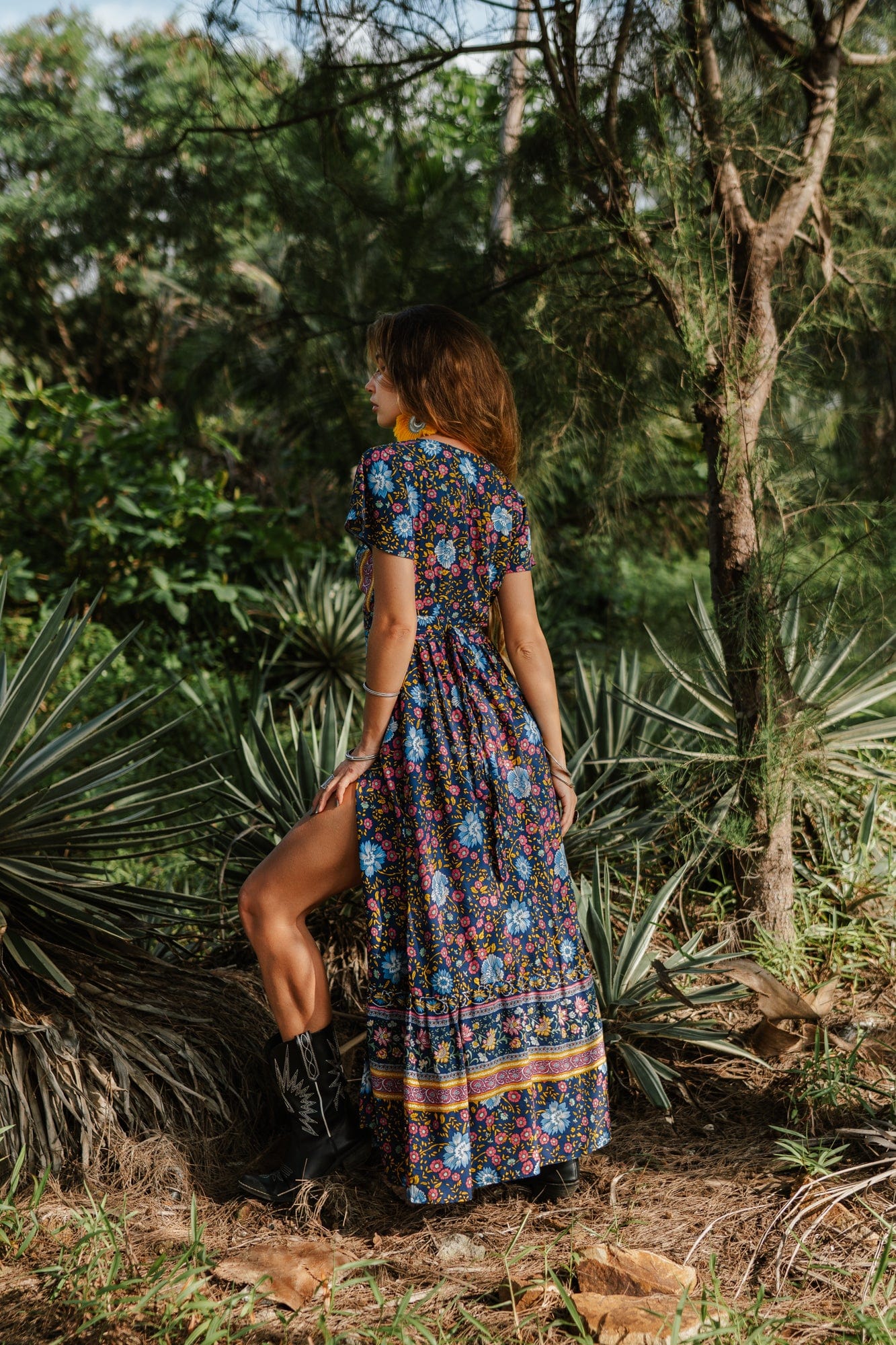 Joseph Bohemian Wrap Maxi Dress