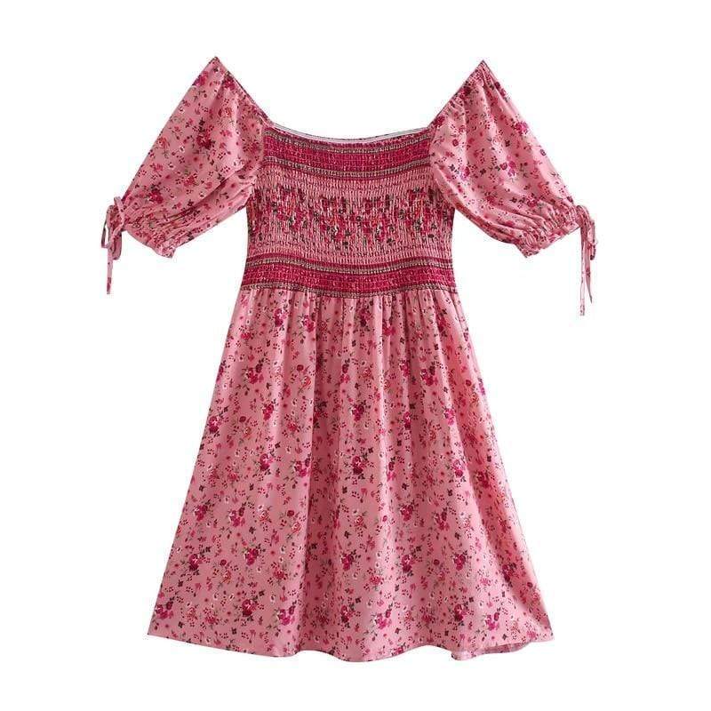 Kaila Mini Dress in Pink