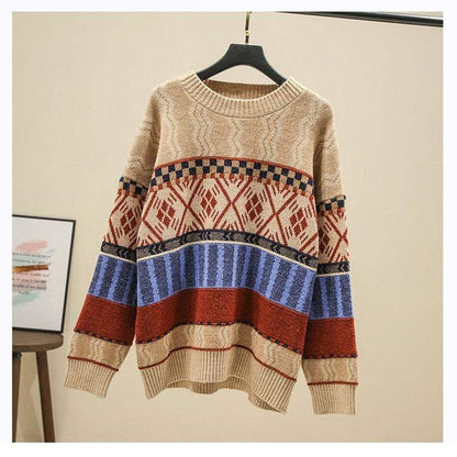 Kalea Retro Knitted Sweater