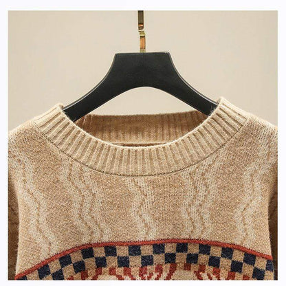 Kalea Retro Knitted Sweater