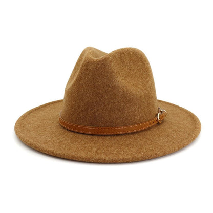 Belted Casual Style Hat