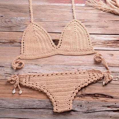 Annabella Handmade Knitted Bikini Set