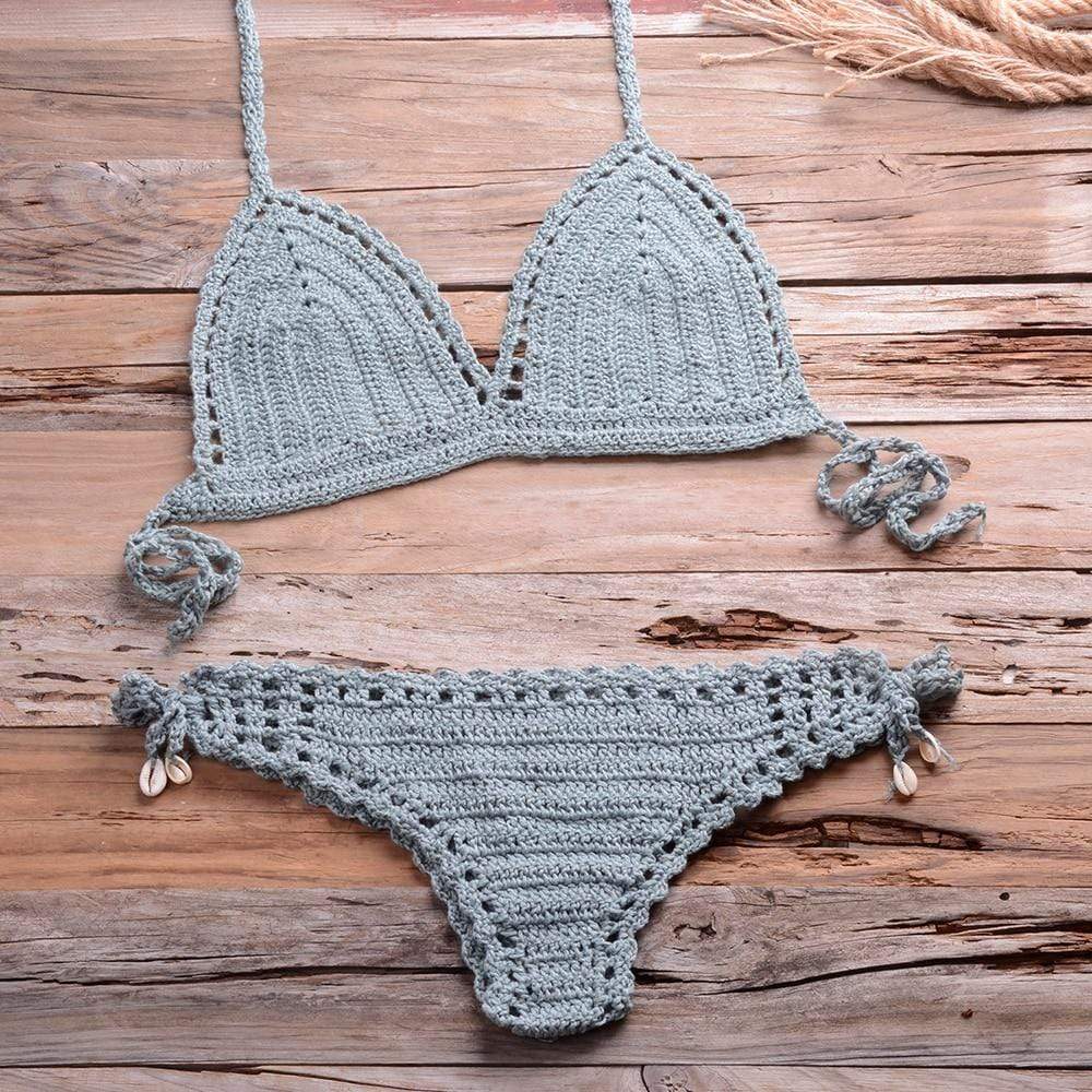 Annabella Handmade Knitted Bikini Set