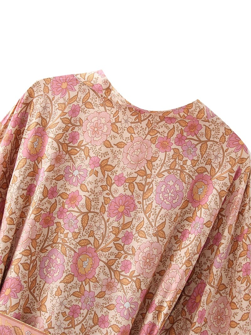 Leah Kimono in Light Pink