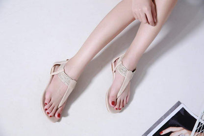 Leather Toepost Sandals