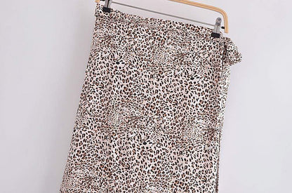 Leopard Maxi Skirt