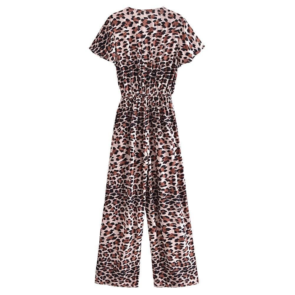 Leopard Print Romper