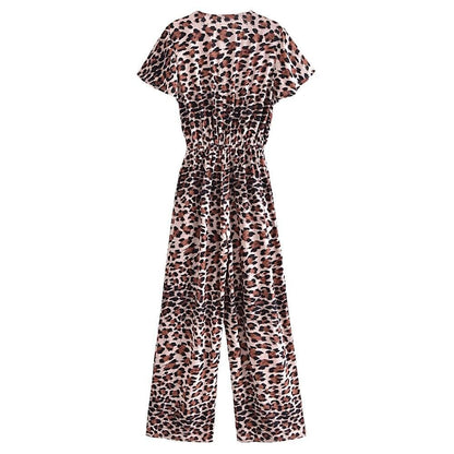 Leopard Print Romper