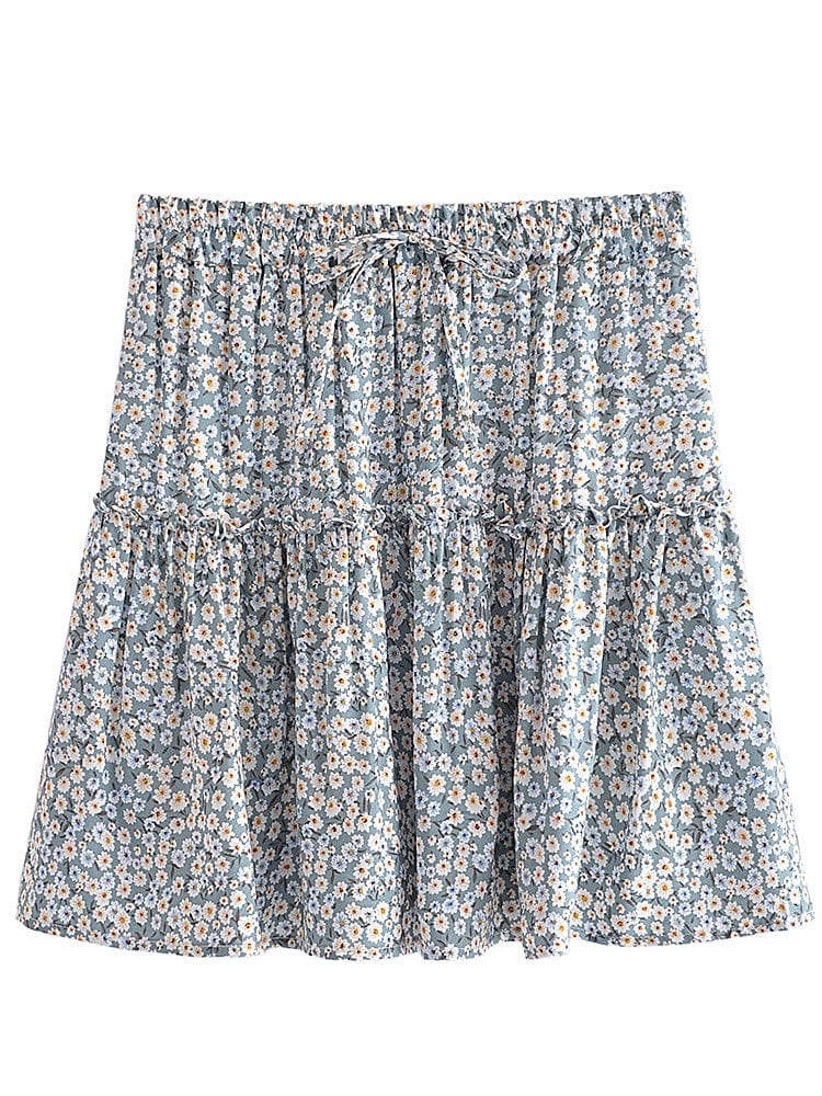 Averly Boho Mini Skirt