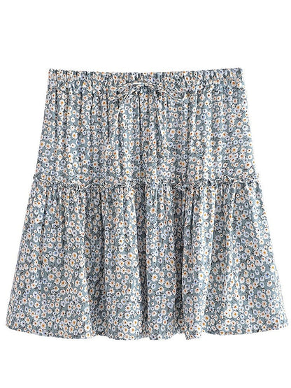 Averly Boho Mini Skirt