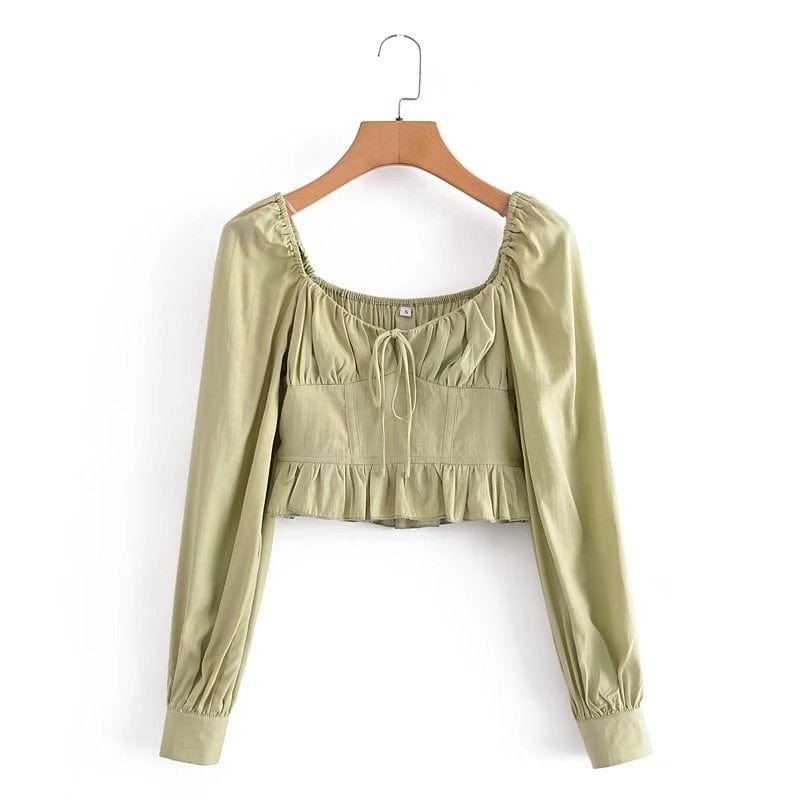 Jalissa Cropped Blouse