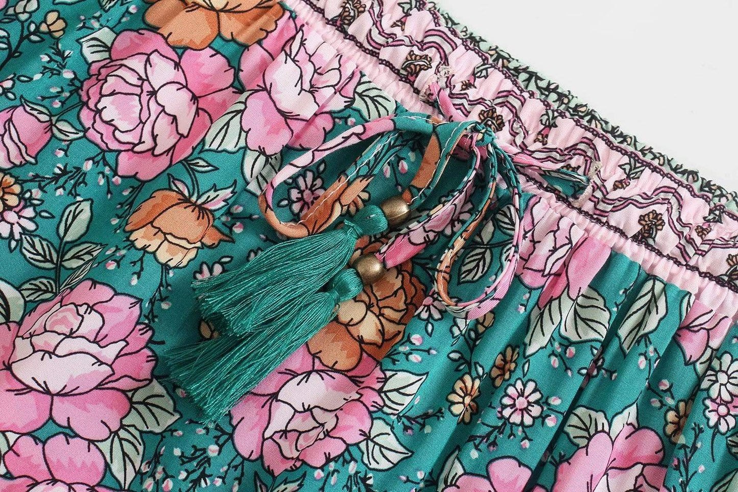 Lurdes Maxi Skirt in Green