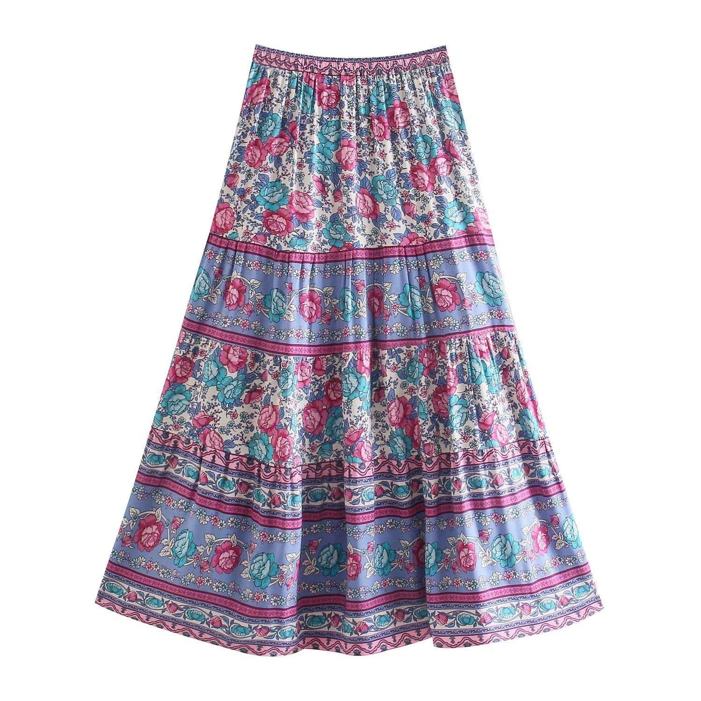 Lurdes Maxi Skirt in Purple