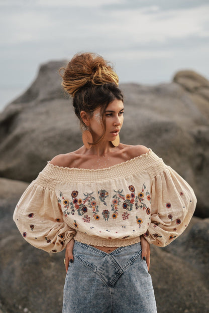 Martha Embroidered Blouse