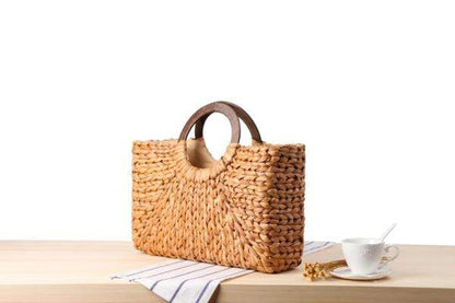 Martina Straw Tote Bag