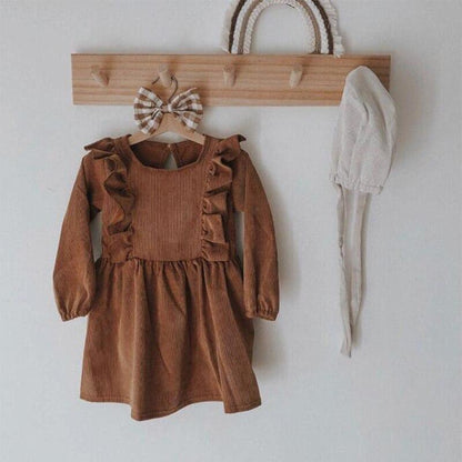 Miller Brown Toddler Dress