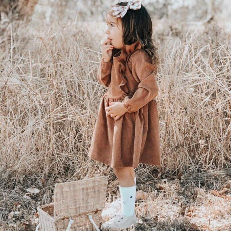 Miller Brown Toddler Dress