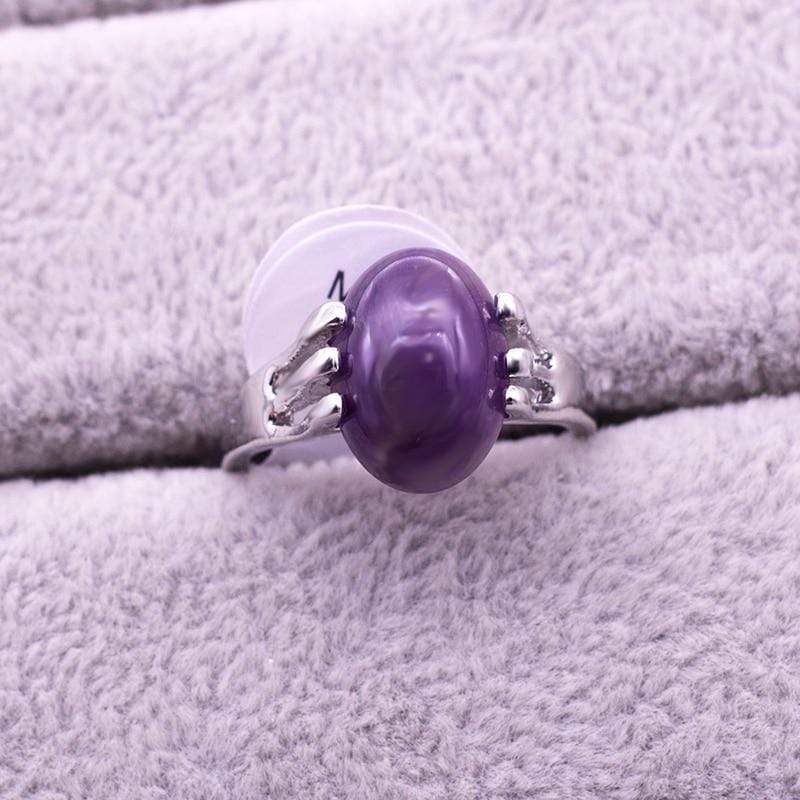 Natural Amethyst Crystal Rings (20 pieces)