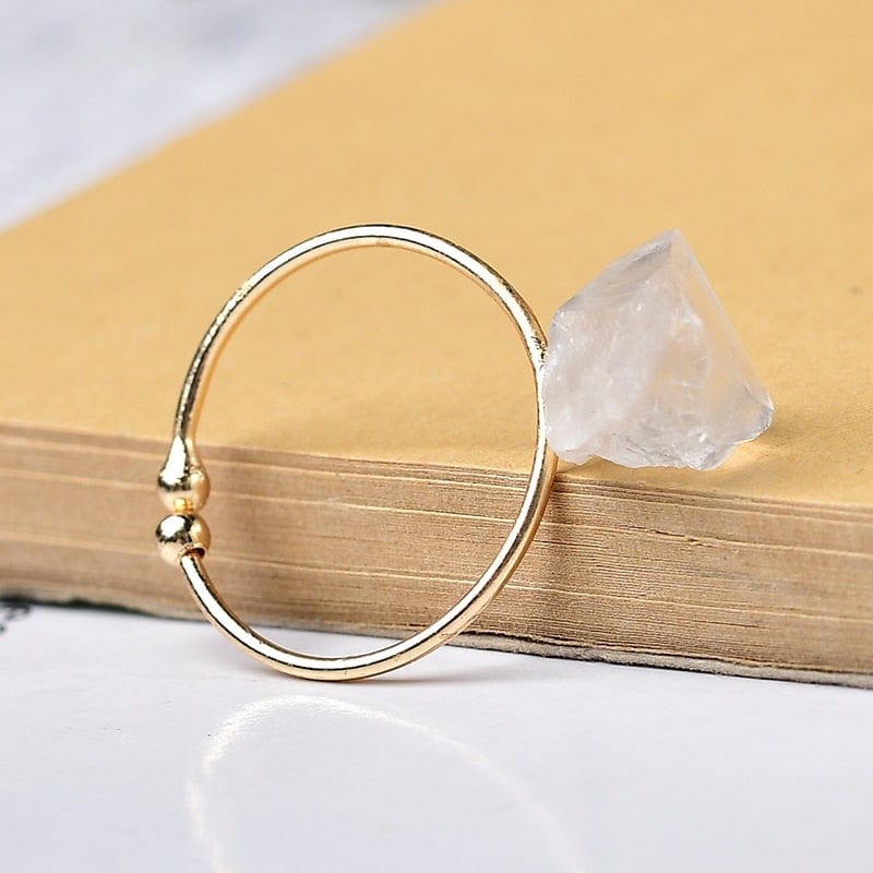 Natural Healing Stone Ring