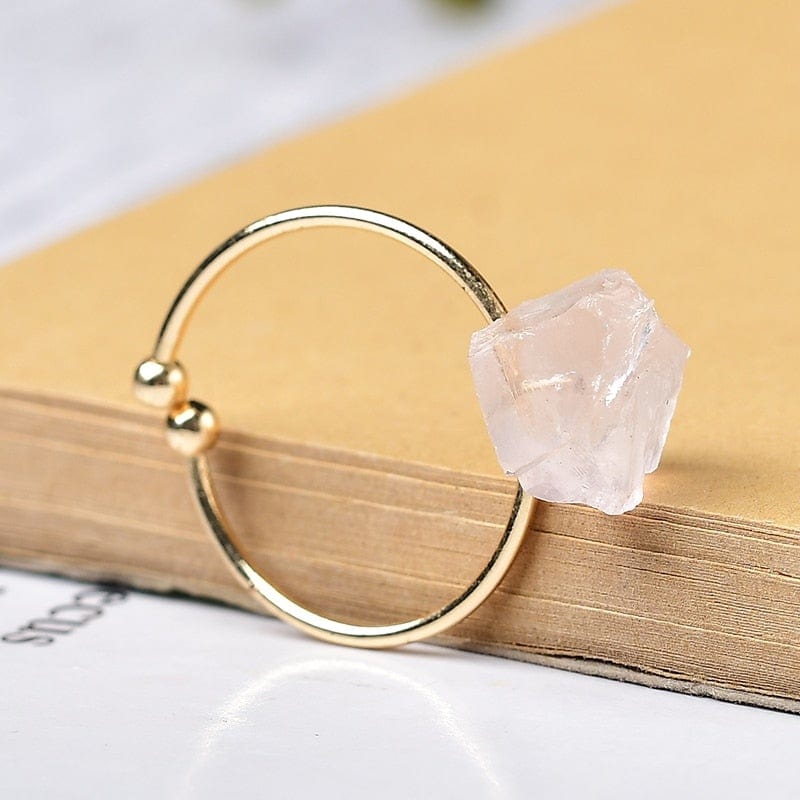 Natural Healing Stone Ring