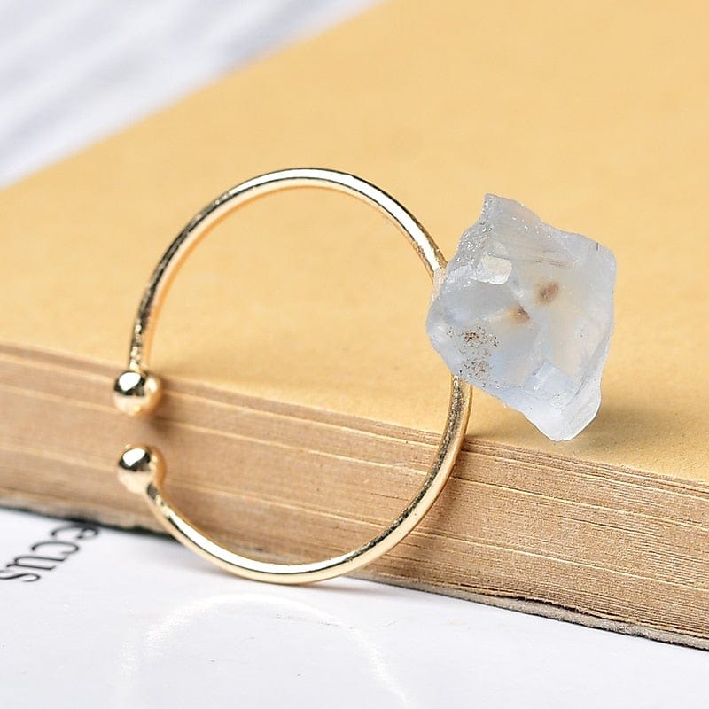 Natural Healing Stone Ring