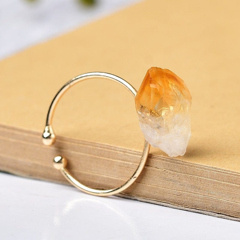 Natural Healing Stone Ring