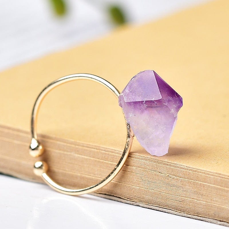 Natural Healing Stone Ring