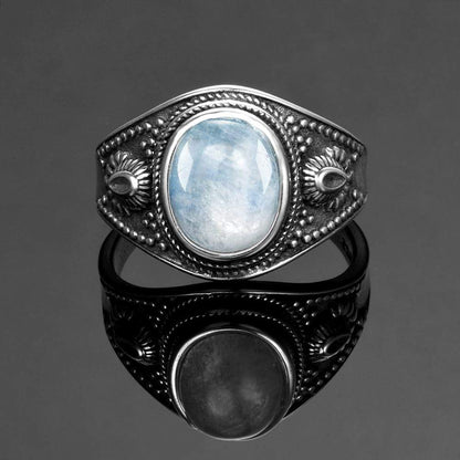 Natural Quartz Sterling Silver Ring