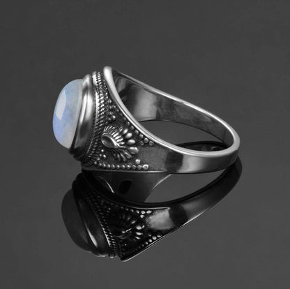 Natural Quartz Sterling Silver Ring