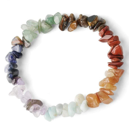 Natural Stones 7 Chakra Bracelet