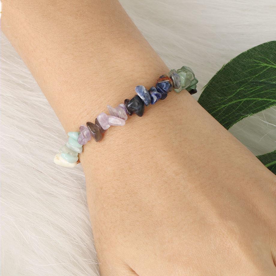 Natural Stones 7 Chakra Bracelet