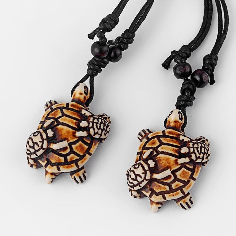 Tribal Turtle Necklace Set Of 8