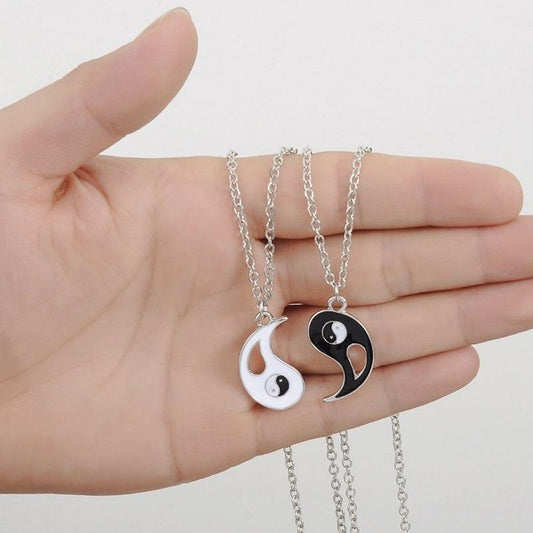 Yin Yang Two-Piece Necklace