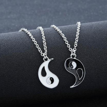 Yin Yang Two-Piece Necklace