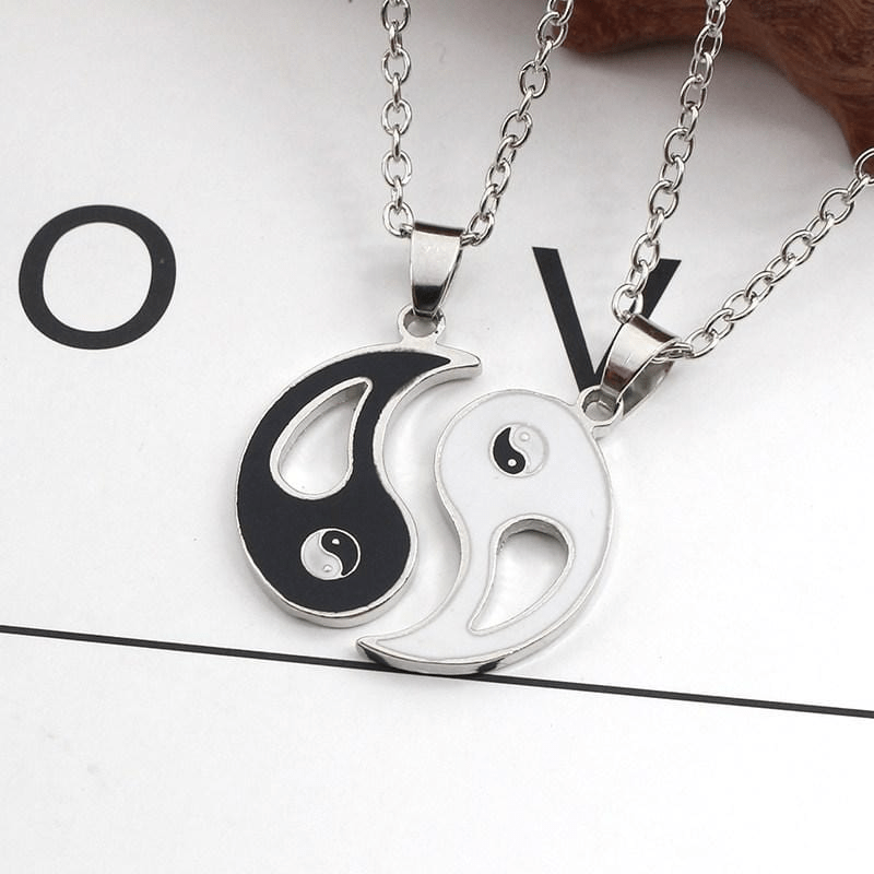 Yin Yang Two-Piece Necklace